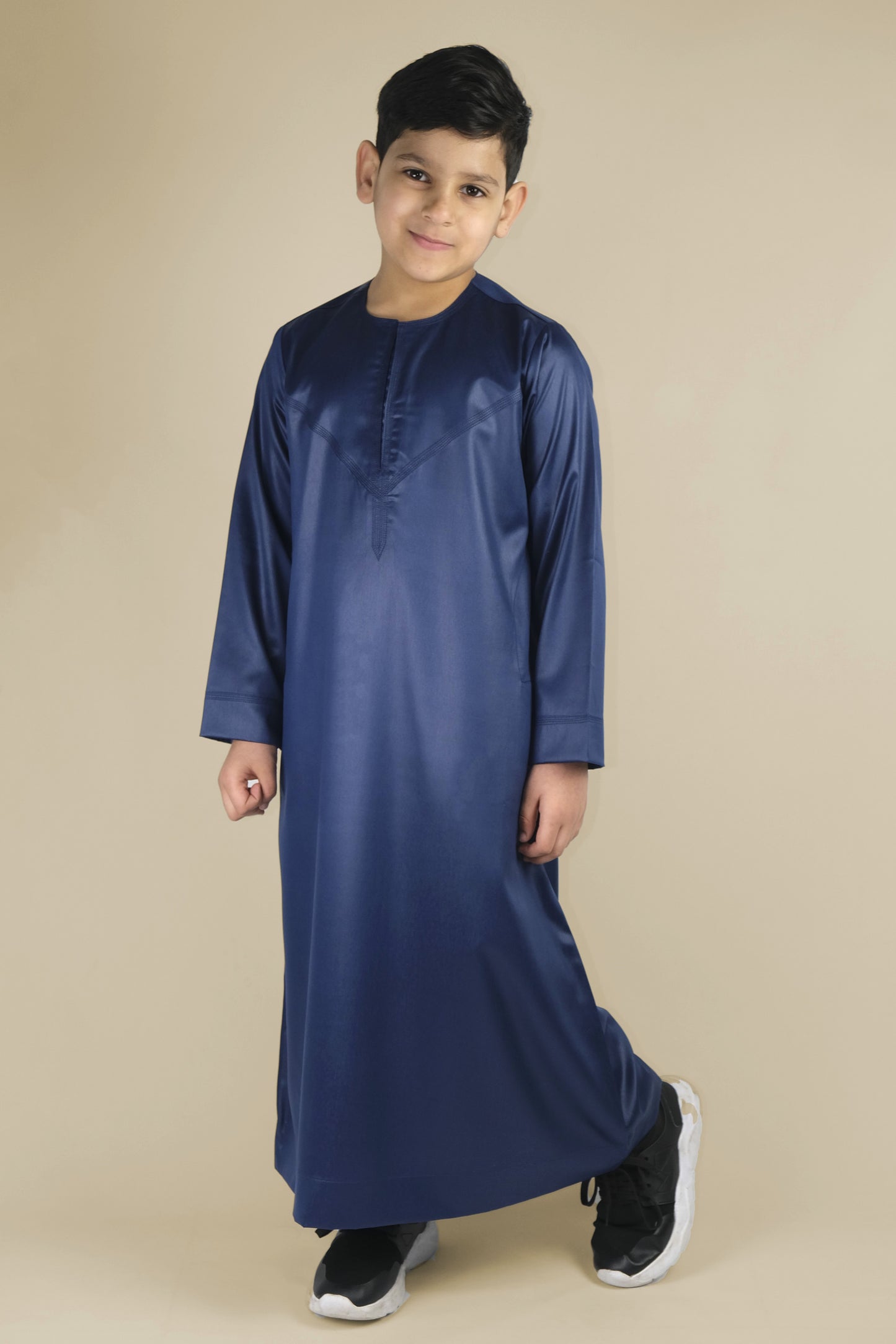 Kids Navy Thobe