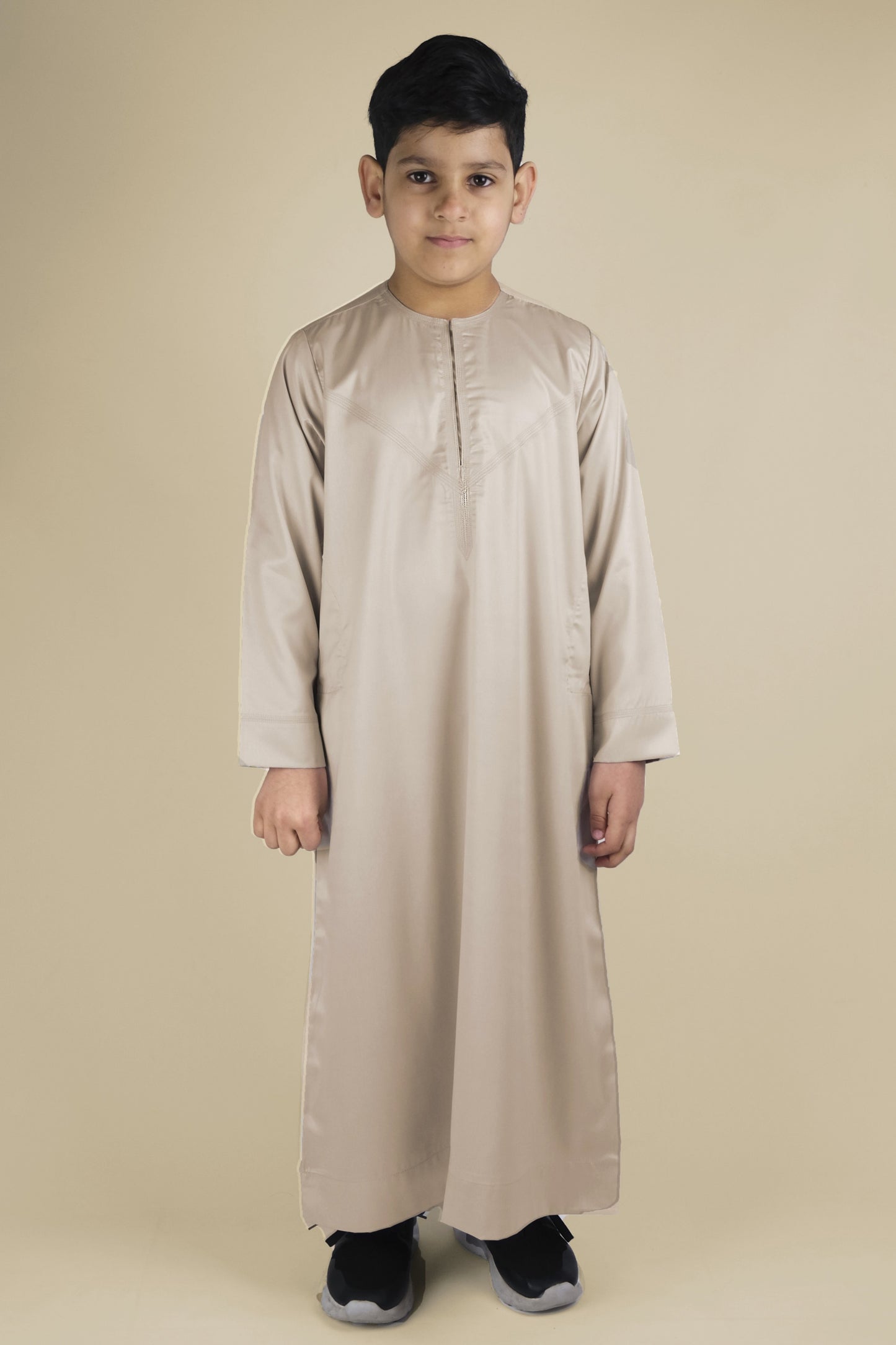 Kids Beige Thobe