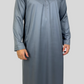 Shiny Grey Omani Thobe