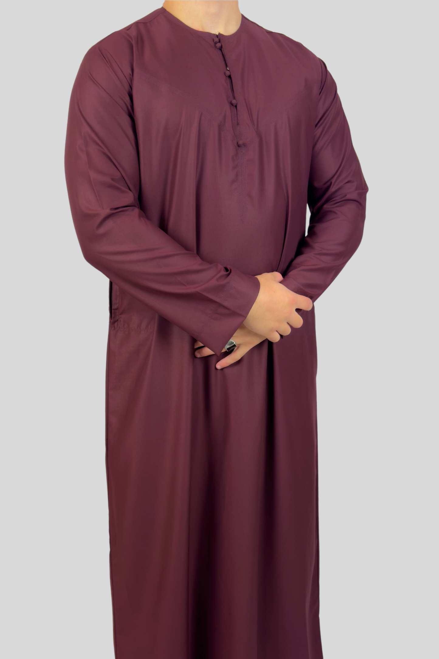 Burgundy Omani Thobe