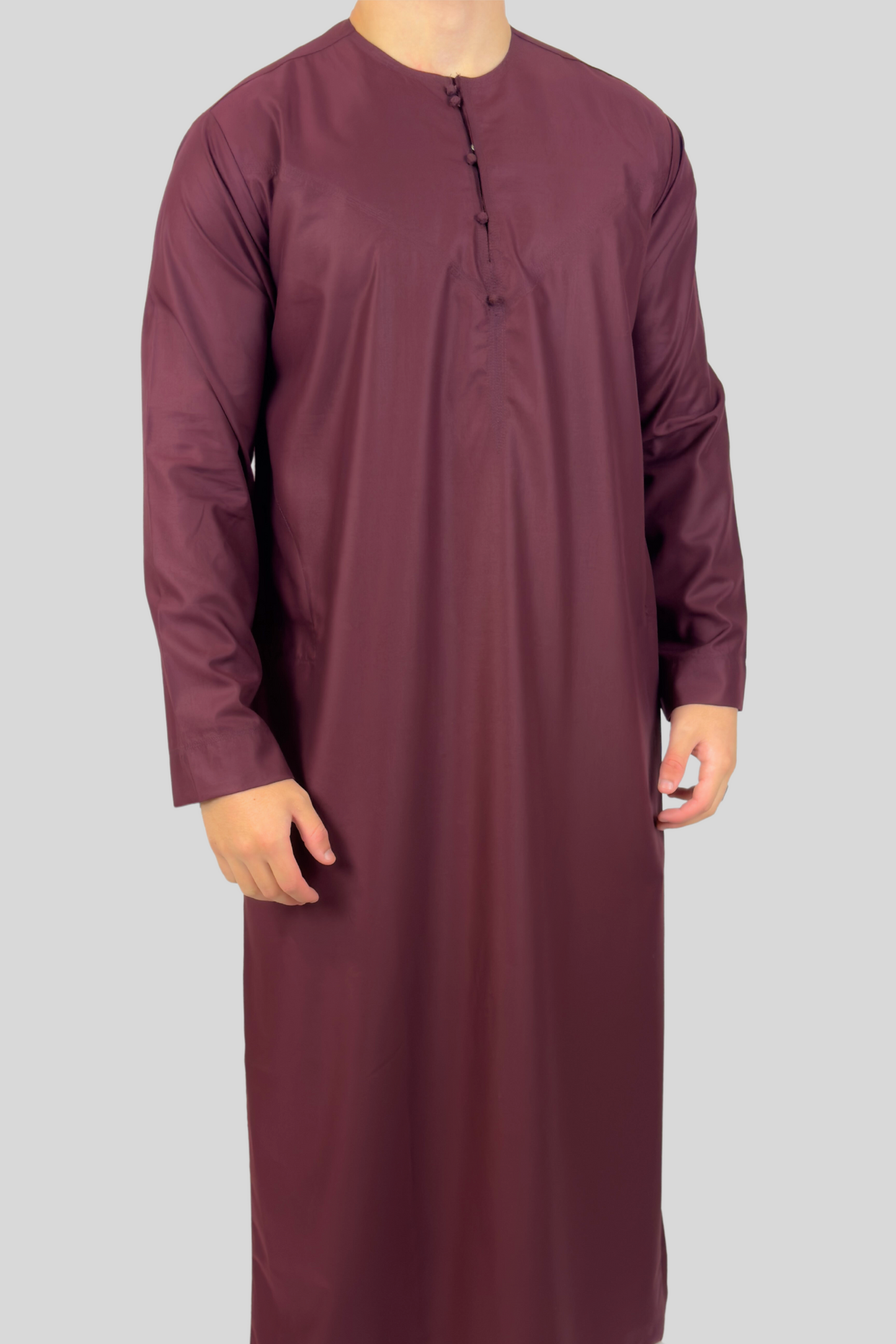 Burgundy Omani Thobe